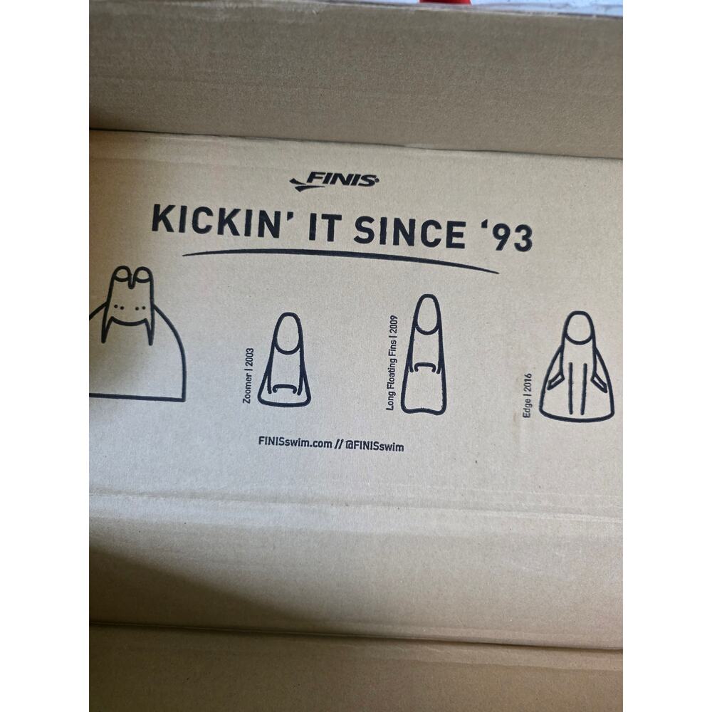 Finis Long Floating Fins Size US  5-7 - Picture 3 of 5